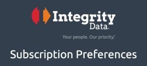 Integrity Data Subscription Preferences Image 2
