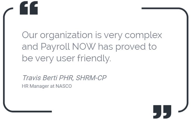 Payroll NOW by Integrity Data Quote