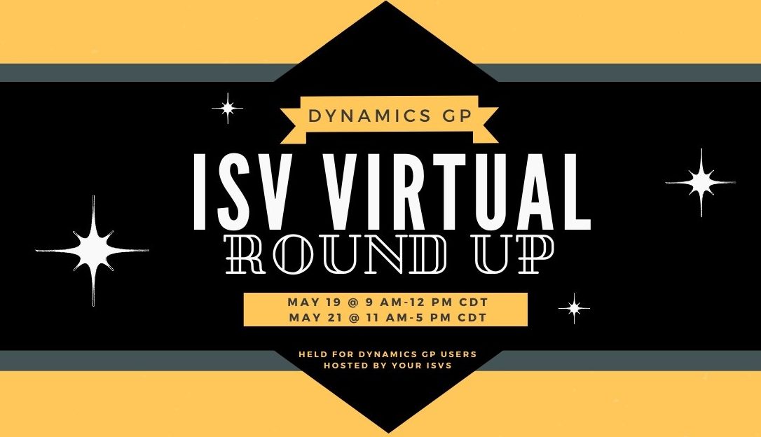 Rounding up the best of the best in Dynamics GP – Virtually!