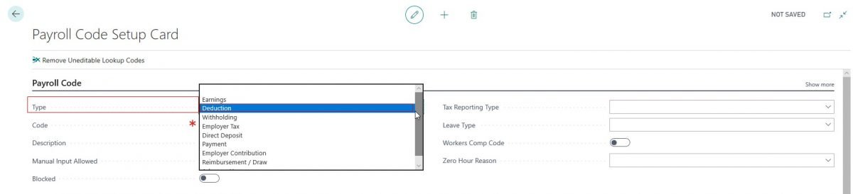 Payroll Code Deduction Wizard - Integrity Data