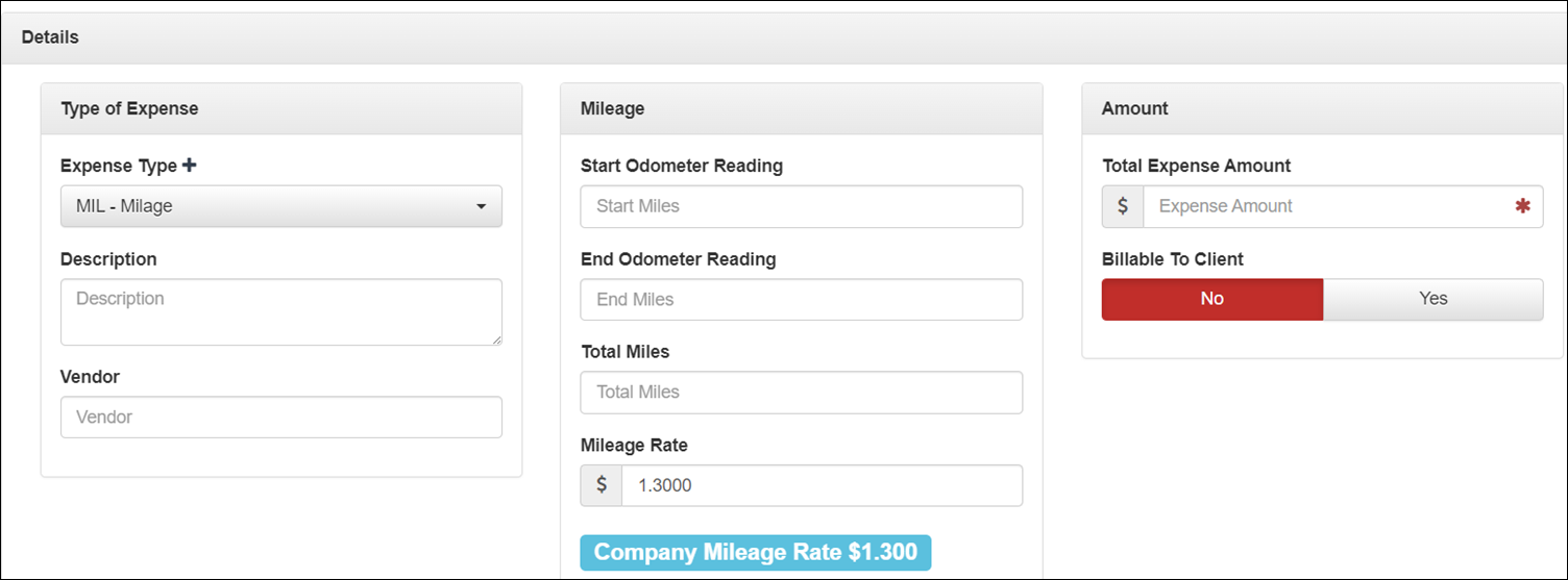 Expense Rate update 2