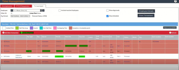 Integrity Timesheet Review, Correct, and Approve Timesheets - Integrity Data