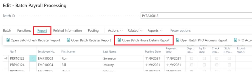 edit batch payroll processing edit batch payroll processing