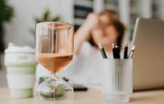 Image: Time is passing too quickly for this HR professional to get everything done
