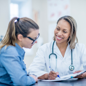 Dr and patient Photo of Doctor and Patient
