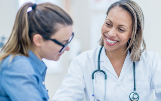 Photo of Doctor and Patient