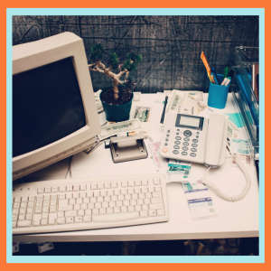 Old computer image