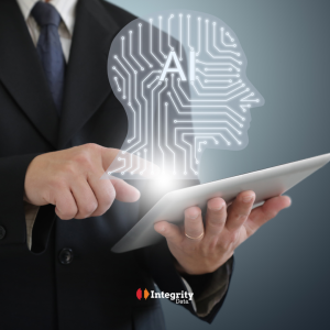 Man using AI