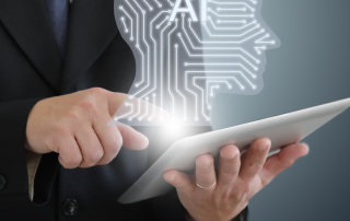Man using AI